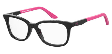 Youth Unisex Under Armour Eyeglasses: UA 9005 - Black SpecSMART Eye Clinic (Diagonal View)